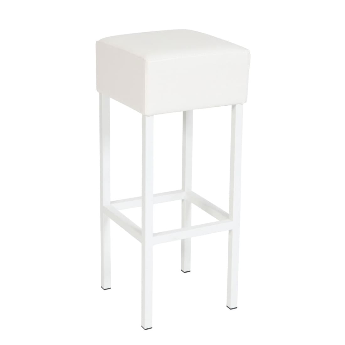 Workliving Skai Bar Stool, White / White