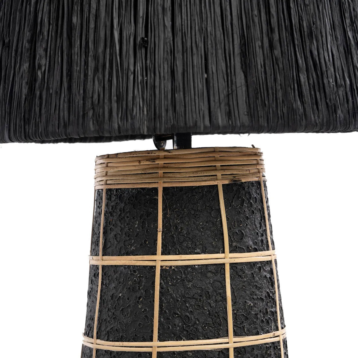 The Naxos Table Lamp, Black Natural — 6