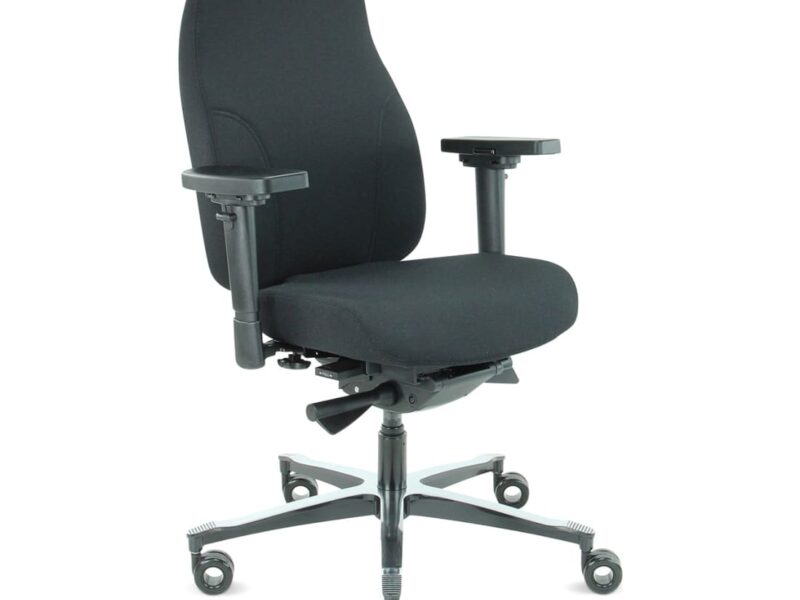 Sit And Move Therapod X2 Office Chair, Black, Mirage Upholstery