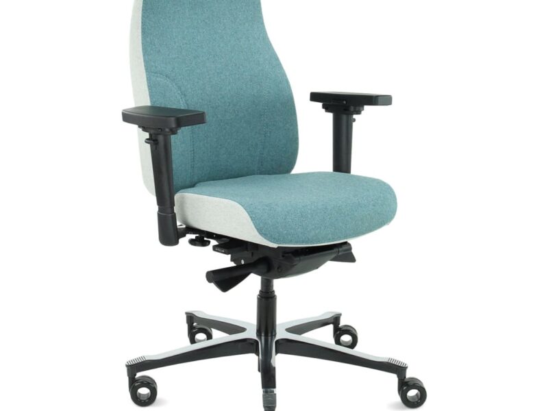 Sit And Move Therapod X2 Office Chair, Azure, Facet Wool Azure/Ashgrey
