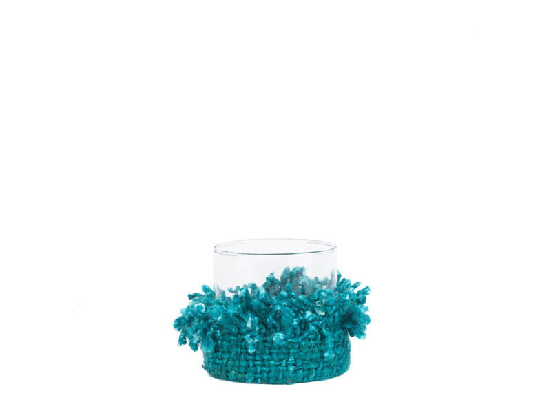 The Oh My Gee Candle Holder, Aqua, S