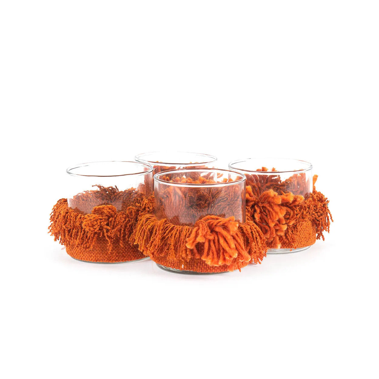 The Oh My Gee Candle Holder, Rust Velvet, S — 3