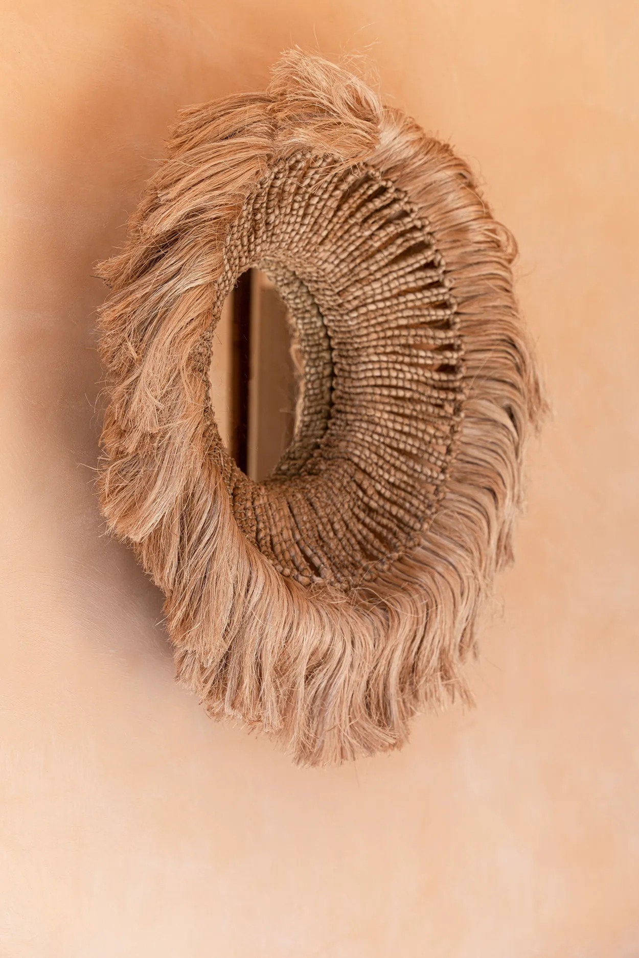 The Abaca Solomon Mirror, Natural — 5