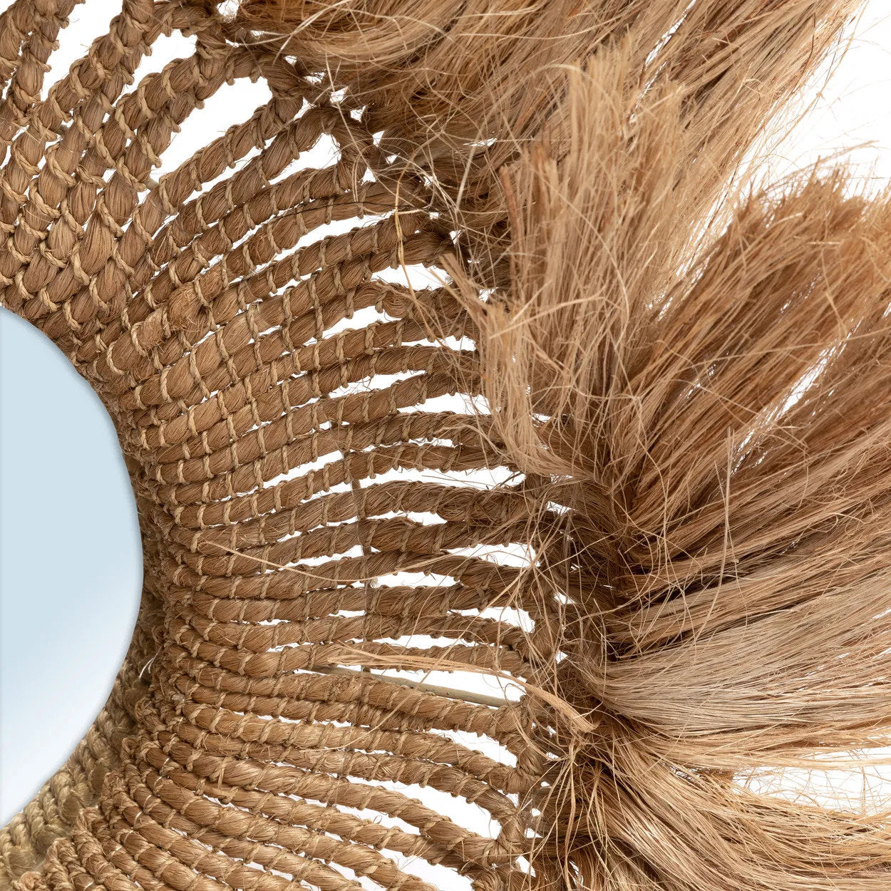 The Abaca Solomon Mirror, Natural — 7