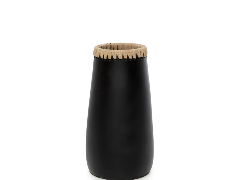 The Sneaky Vase, Black Natural, M