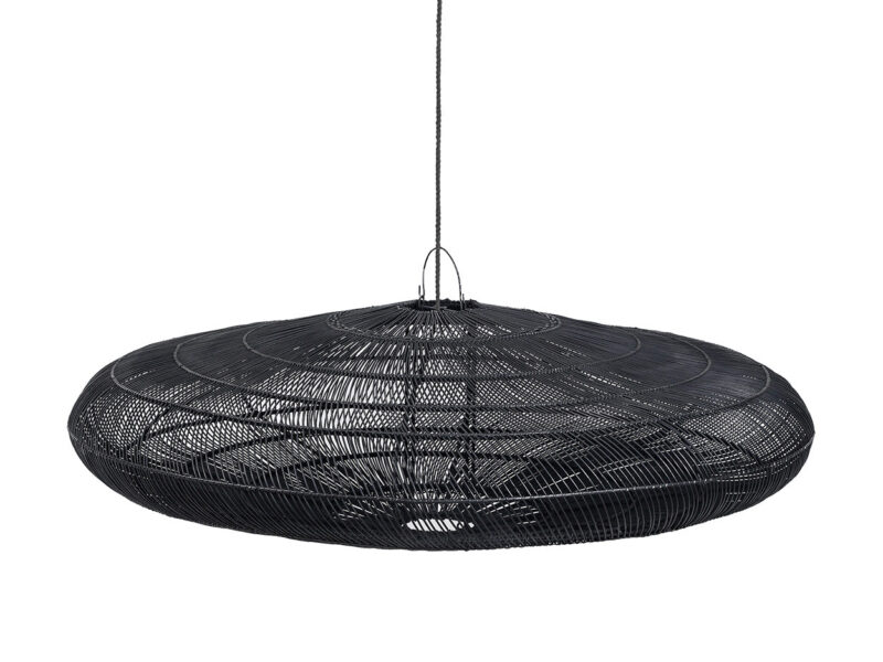 The Macaron Pendant, Black, XL