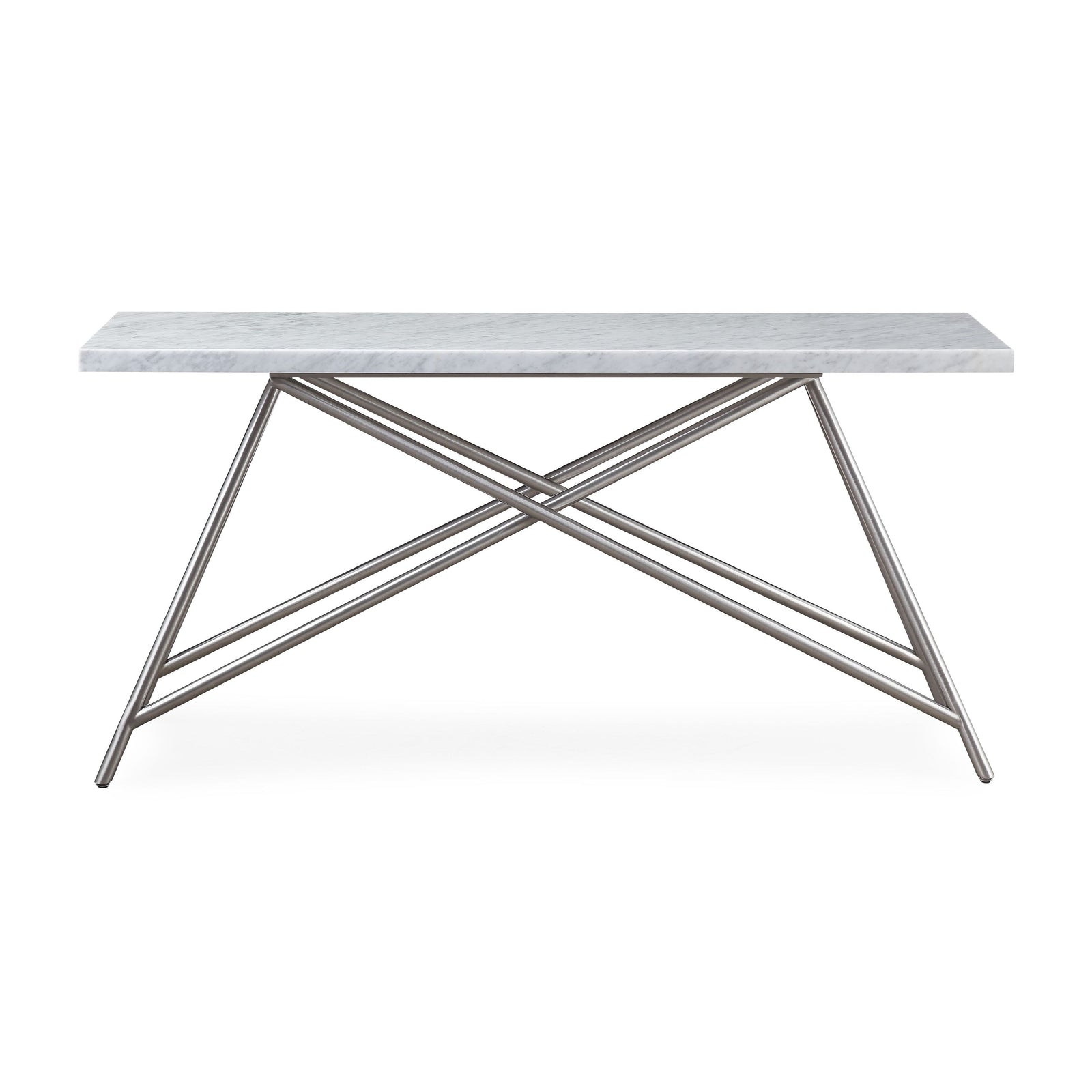Coral Console Table in Marble — 2