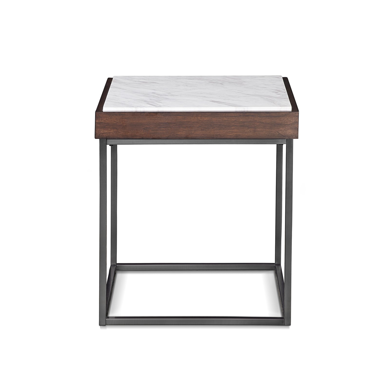 Ennis End Table in Brown Sable — 2