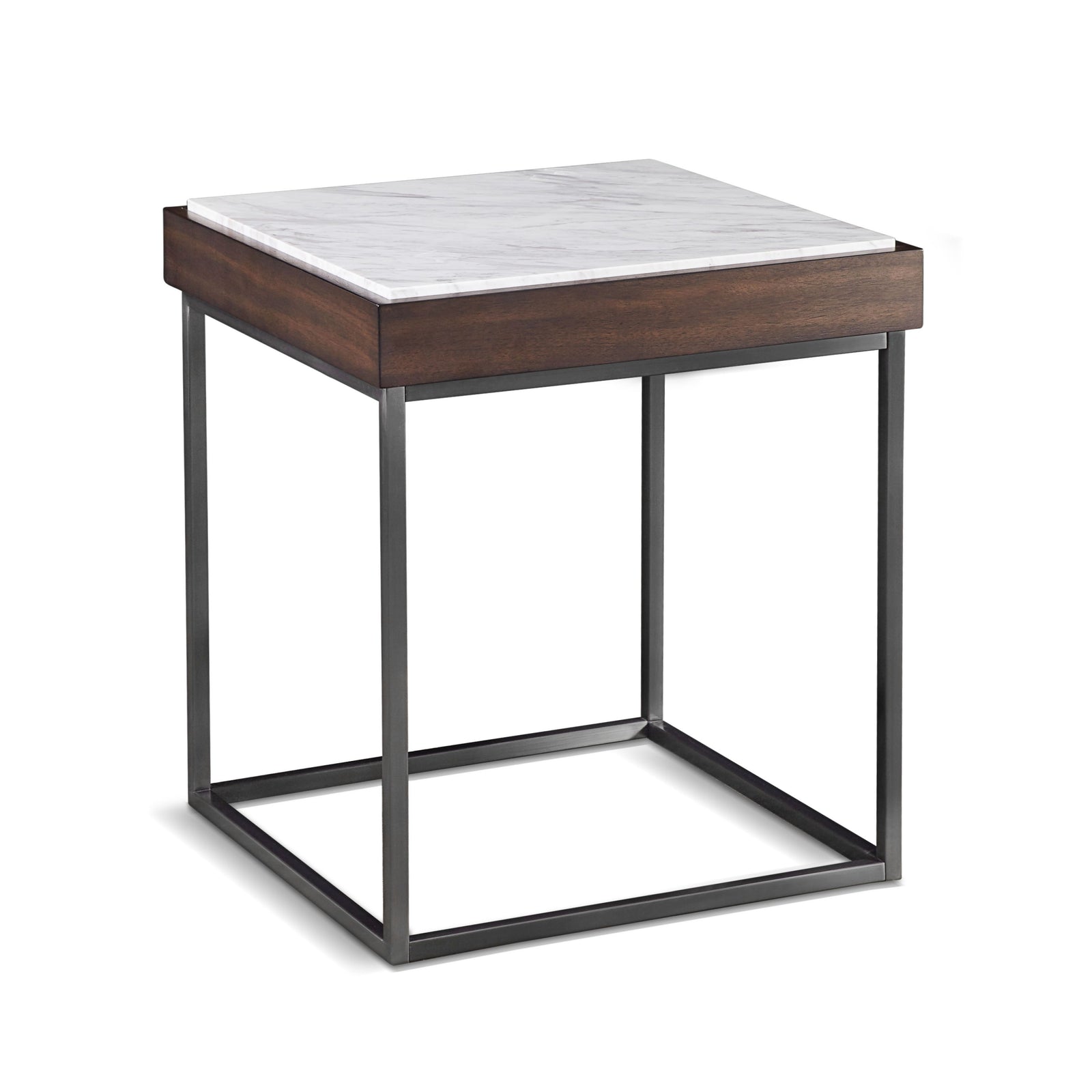 Ennis End Table in Brown Sable — 4