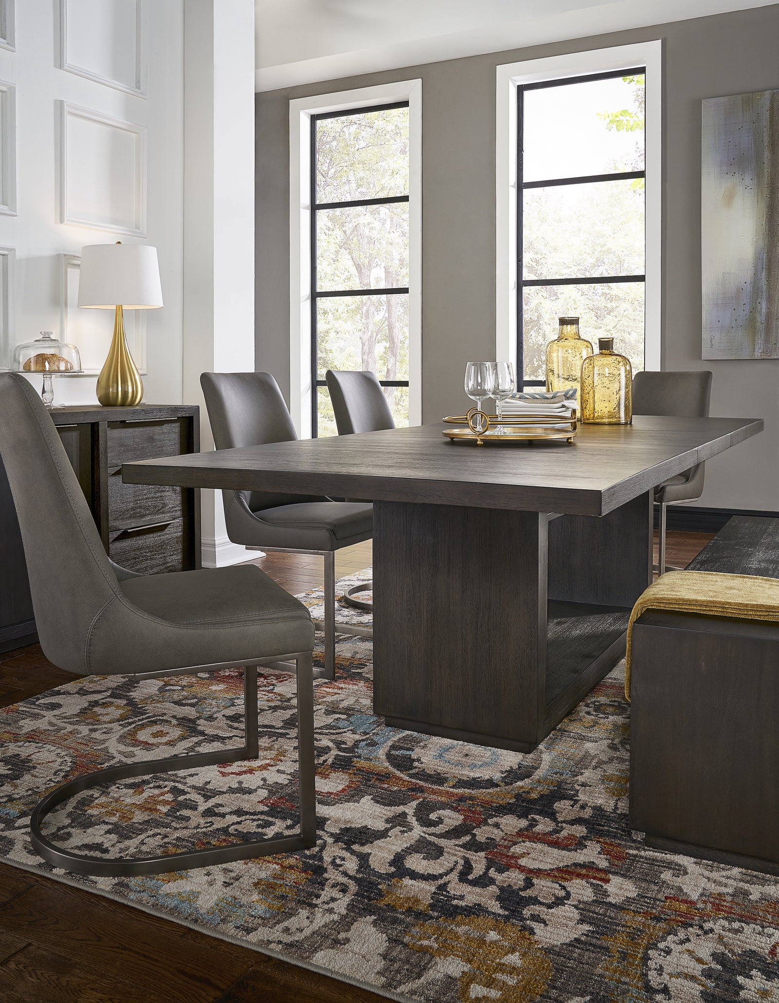 Oxford Dining Chair in Basalt Grey, Set of 2 — 6