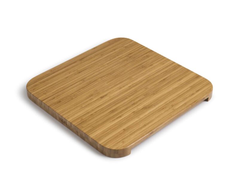 Cube Fire Basket Bamboo Board, Brown