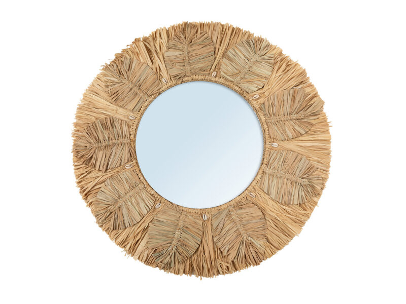 The Palm Tree Mirror, Natural, M