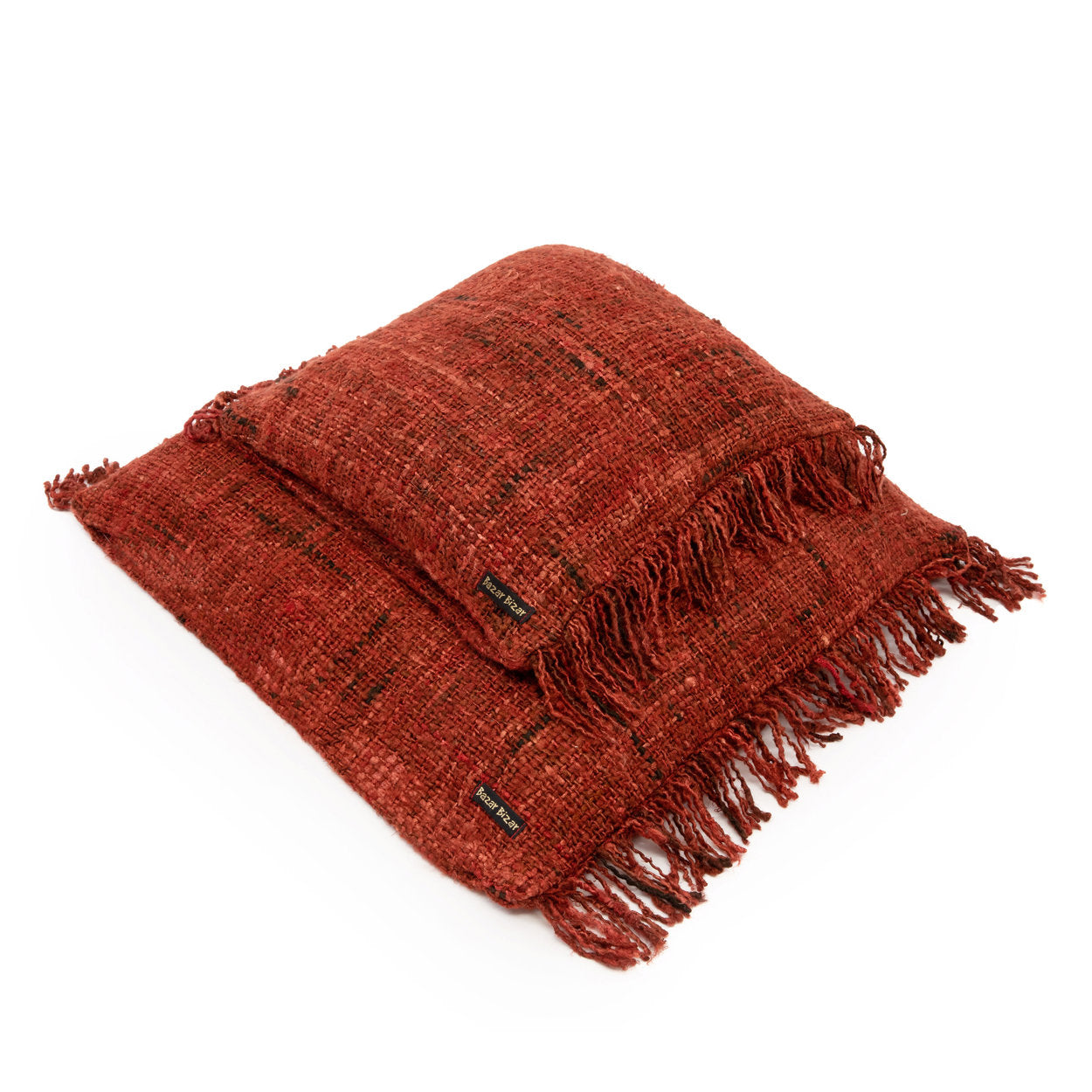 The Oh My Gee Cushion Cover, Cherry Red, 40x40 — 4