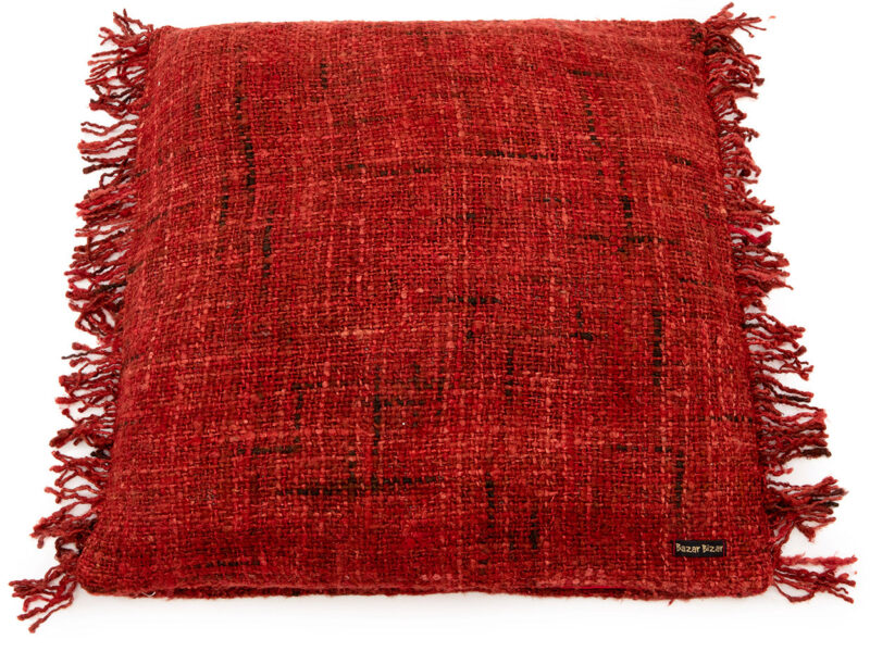 The Oh My Gee Cushion Cover, Cherry Red, 60x60