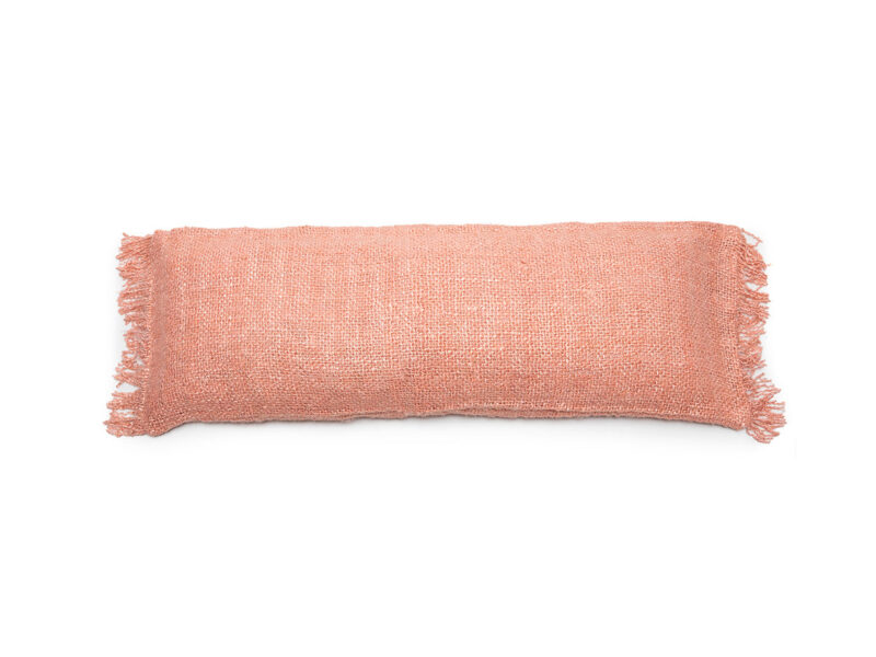 The Oh My Gee Cushion Cover, Salmon Pink, 35x100