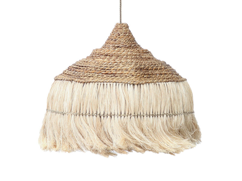 The Abaca Hoola Pendant, Natural, L