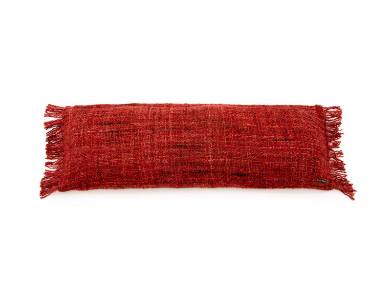 The Oh My Gee Cushion Cover, Cherry Red, 35x100