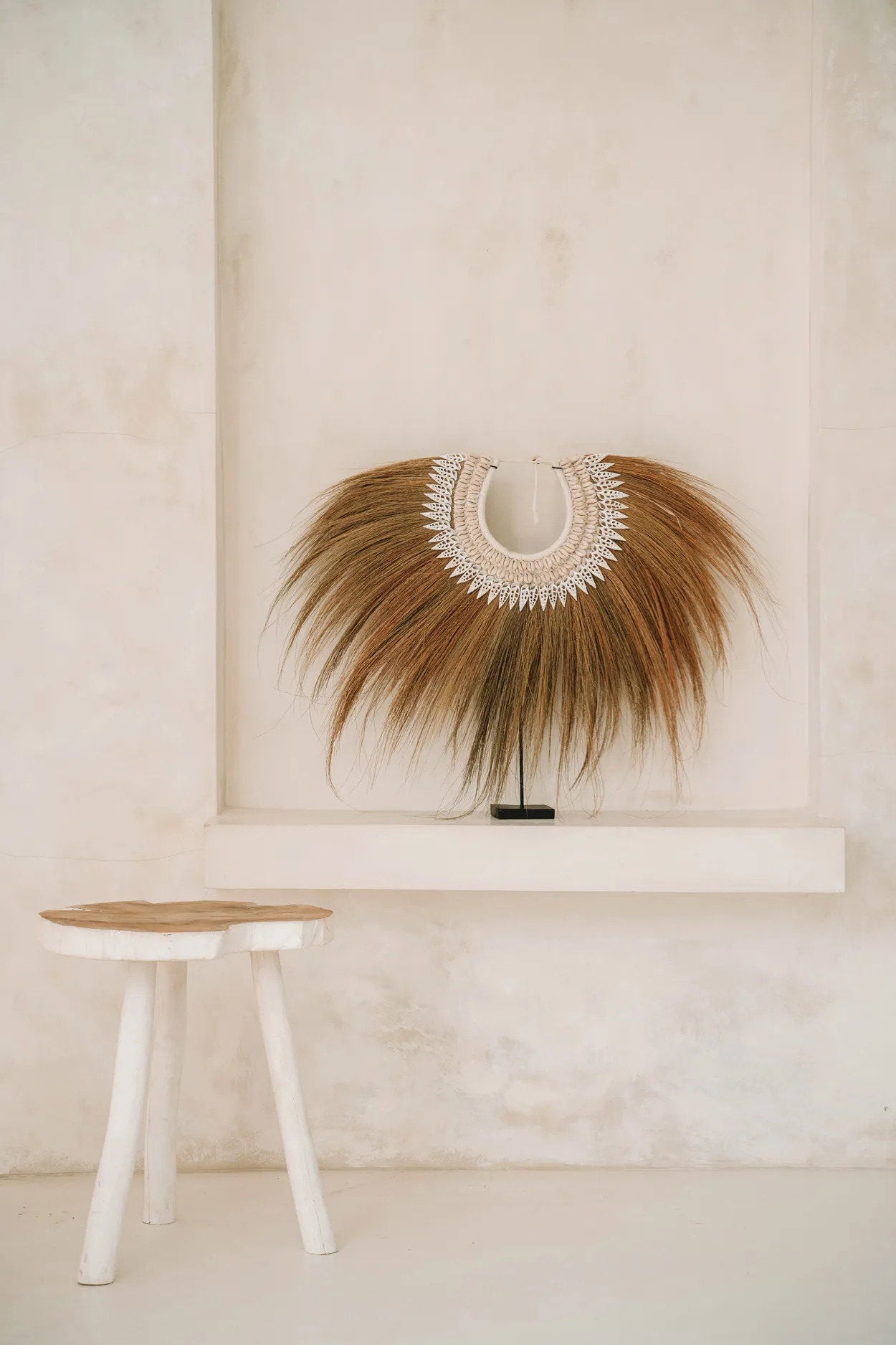 The Organic Side Table, Natural White — 6
