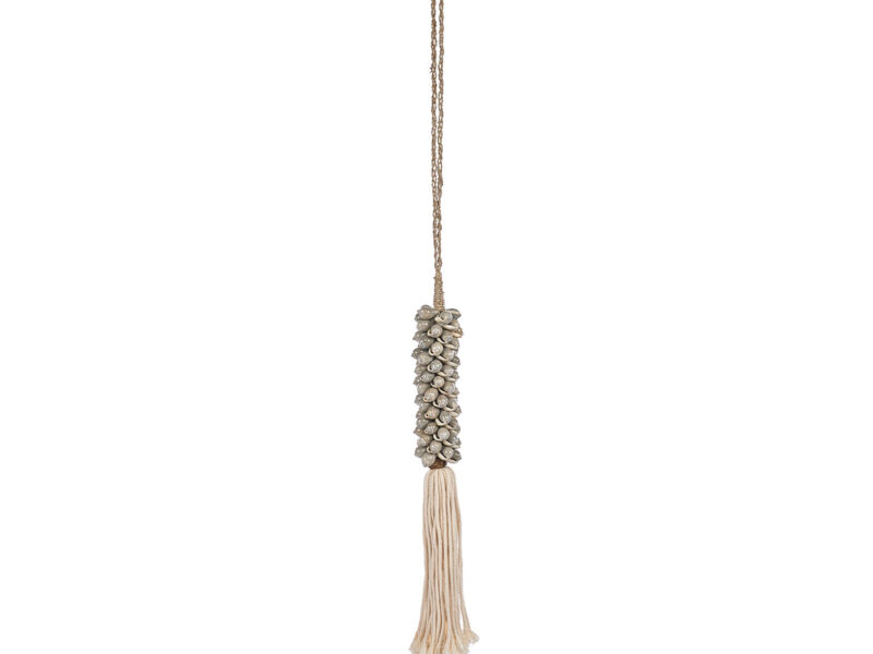 The Shell & Cotton Tassel, Grey