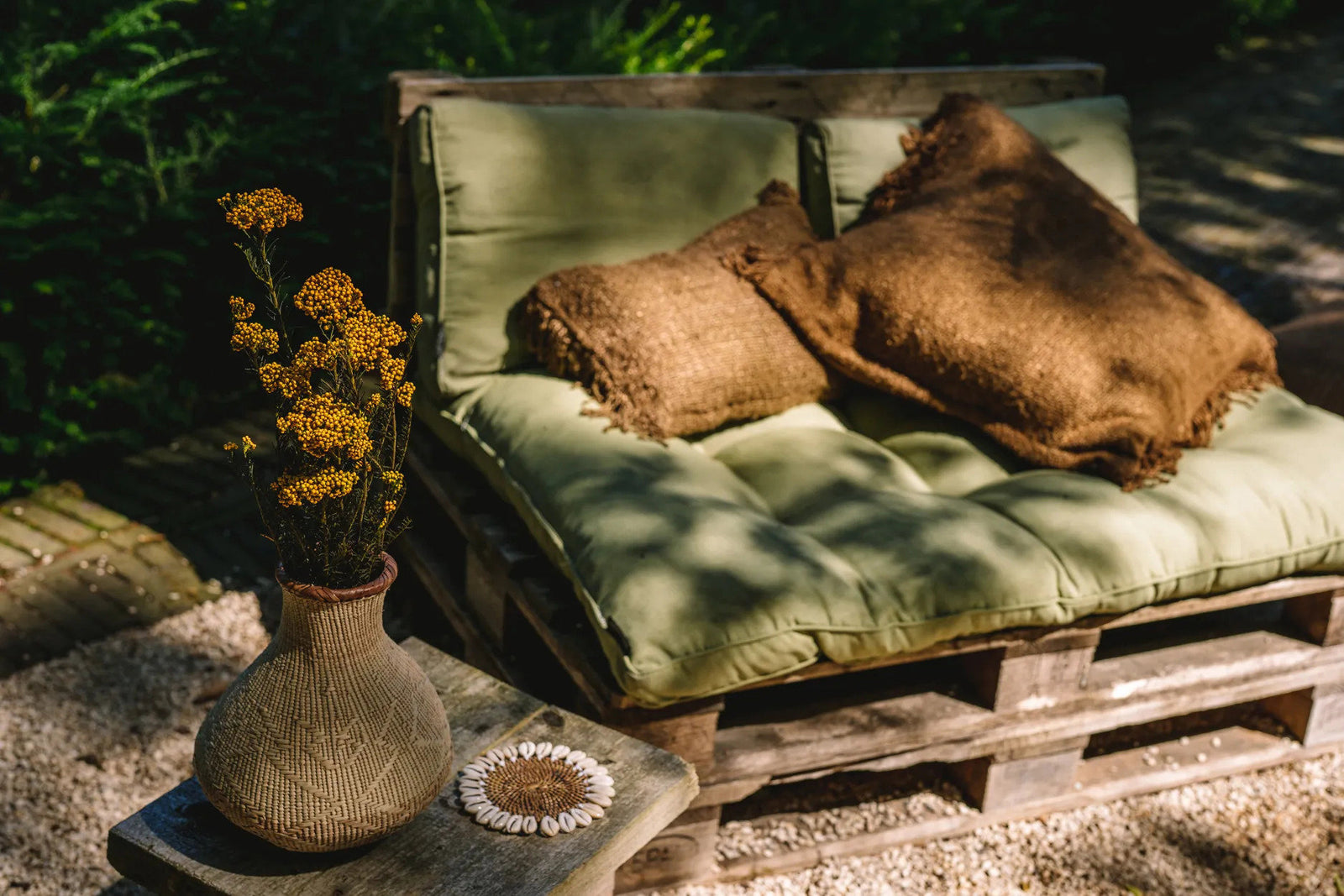 The Oh My Gee Cushion Cover, Brown, 60x60 — 2