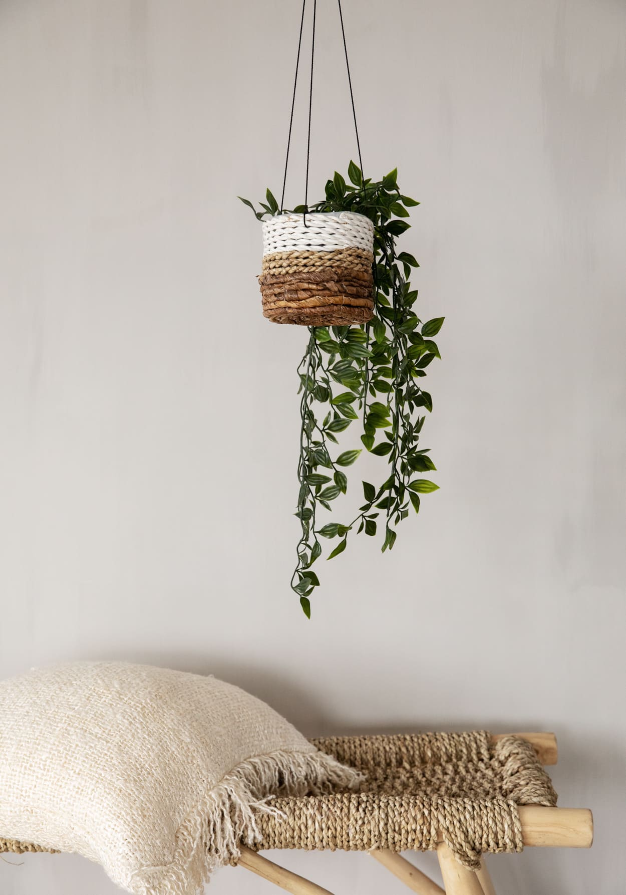 The Banana Plant Hanger, Natural White, S — 2