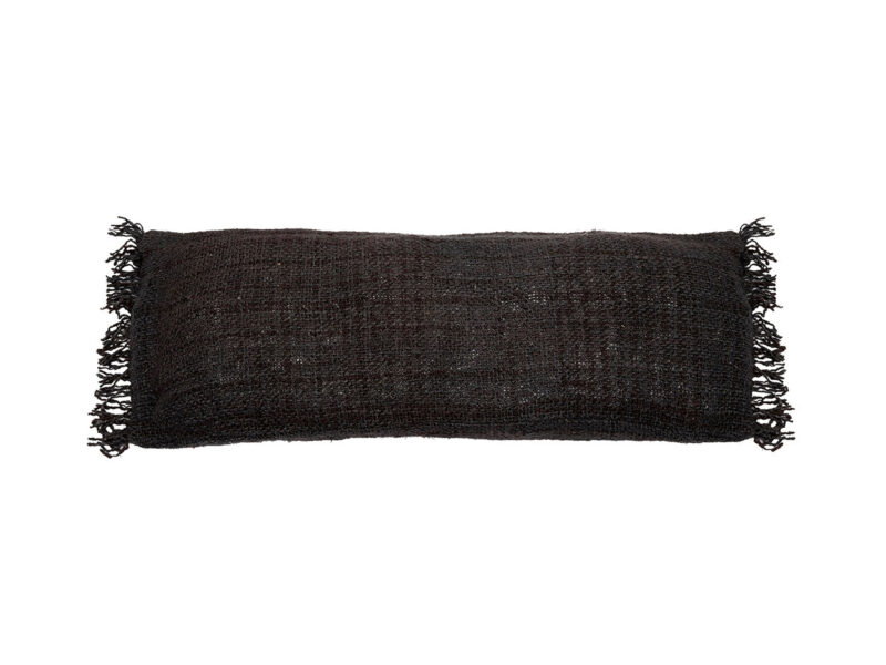 The Oh My Gee Cushion Cover, Black Navy, 35x100