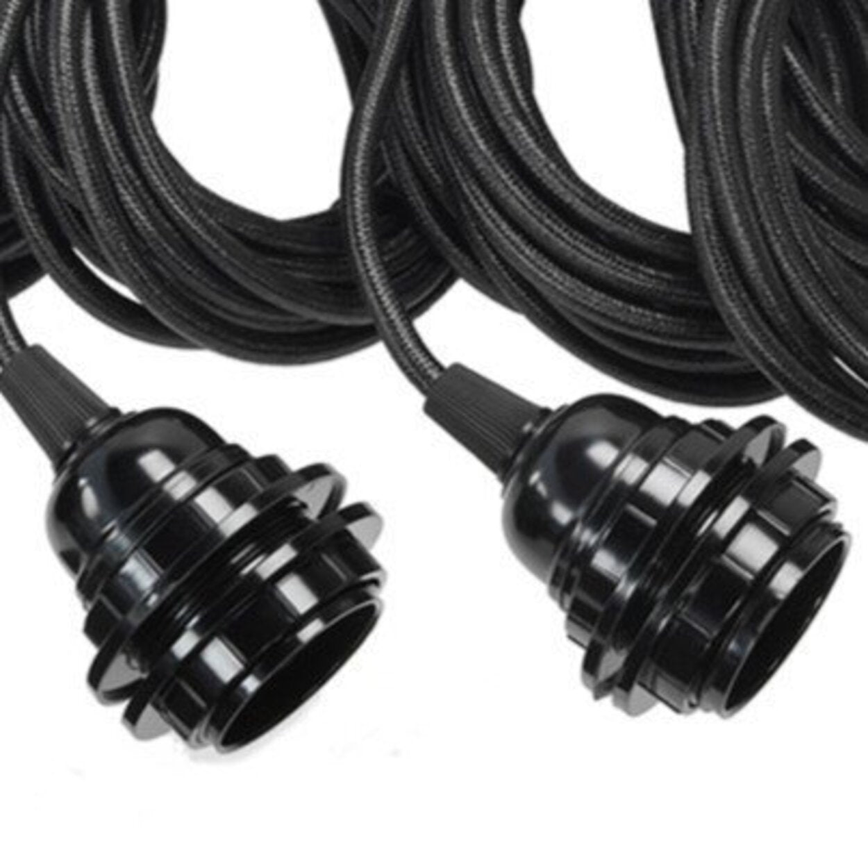 Fitting Lamps Ceiling, Black, 5 Fittings — 3