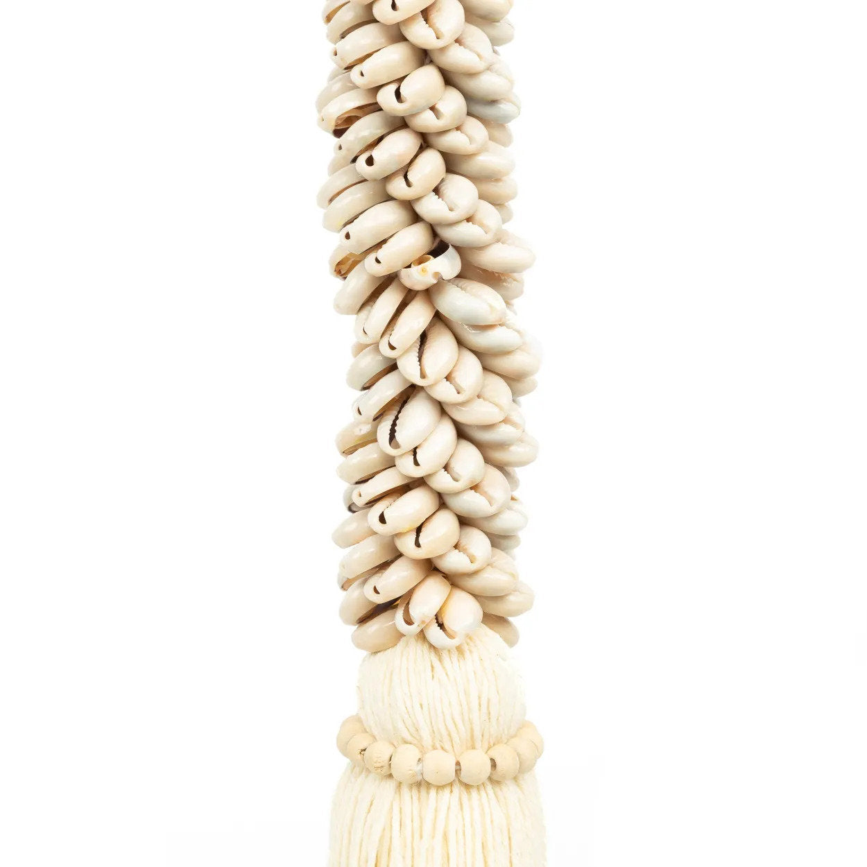 The Cowrie & Cotton Tassel, Natural — 4