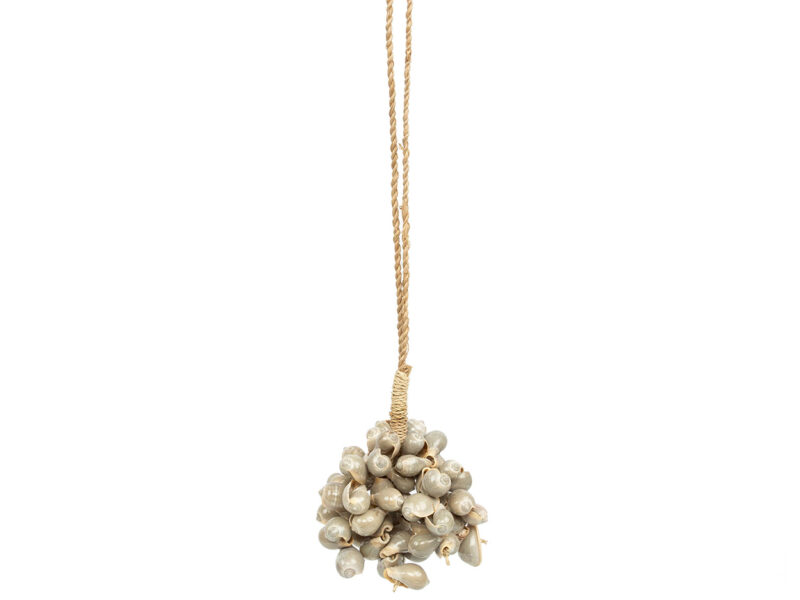 The Grey Shell Tassel