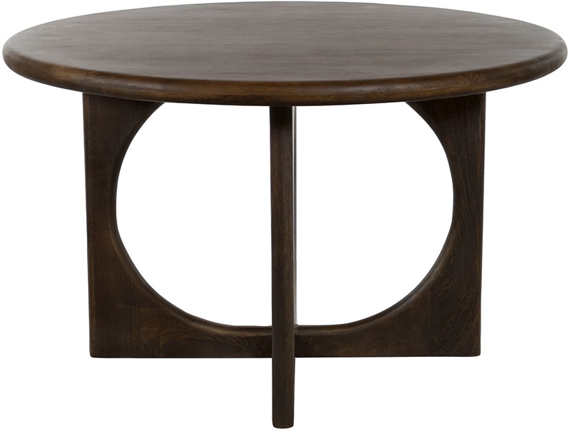 Dining Table Ø130, Mango Brown Walnut — 2