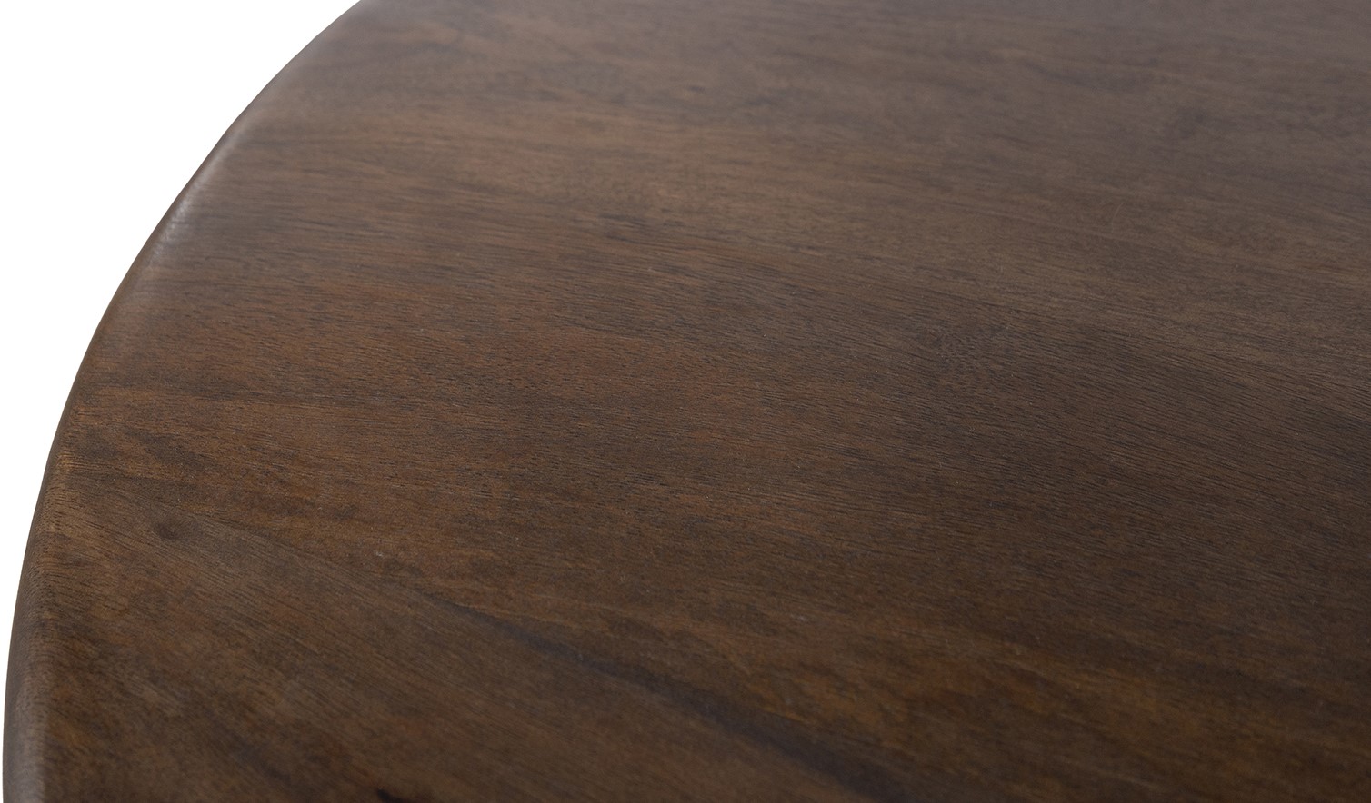 Coffee Table Ø80, Mango Brown Walnut — 4