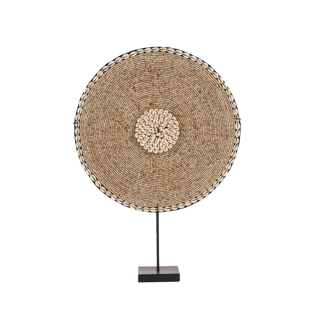 The Shell Guadeloupe on Stand, Natural White