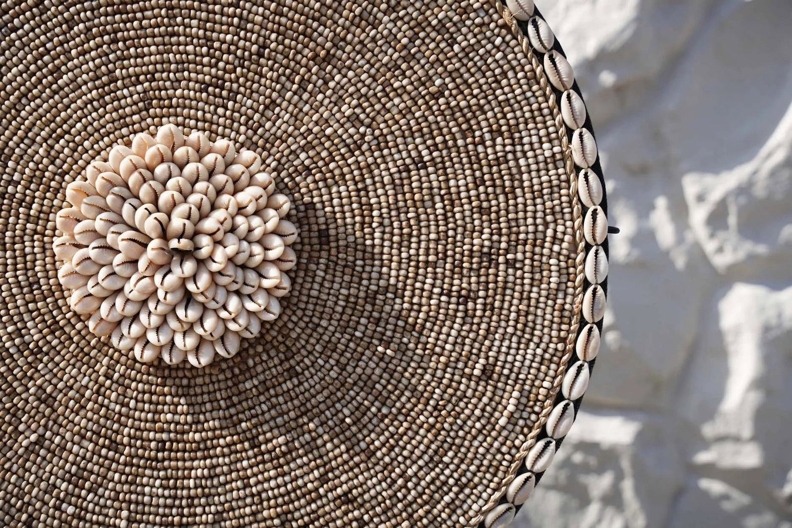 The Shell Guadeloupe on Stand, Natural White — 3