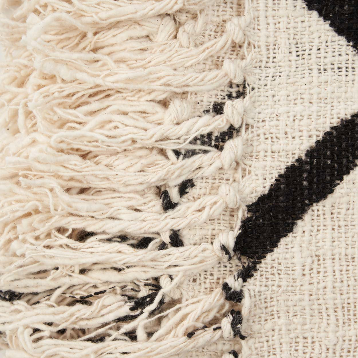The Evil Eye Bed Throw, Natural Black — 6
