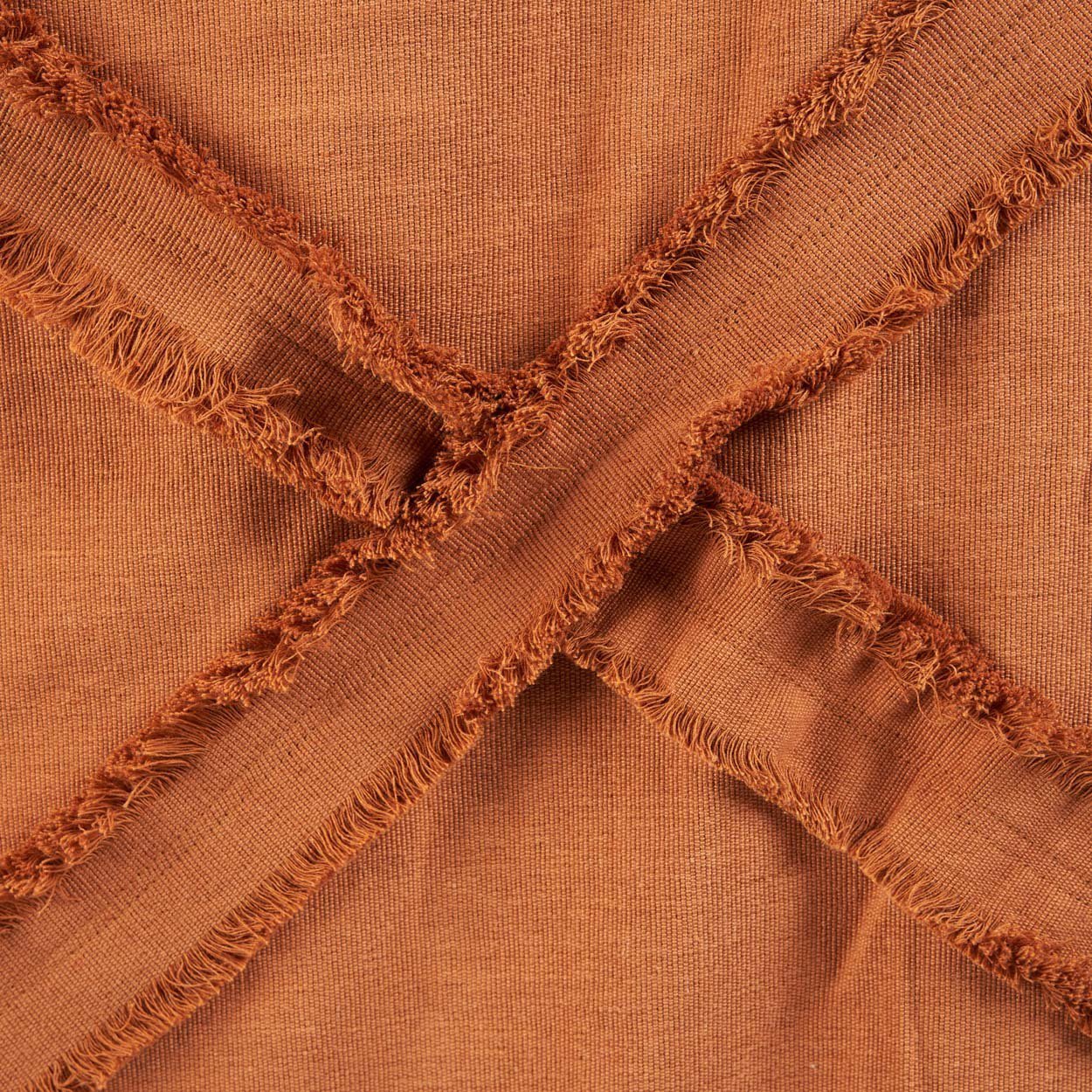 The Berber Bed Throw, Terracotta — 4