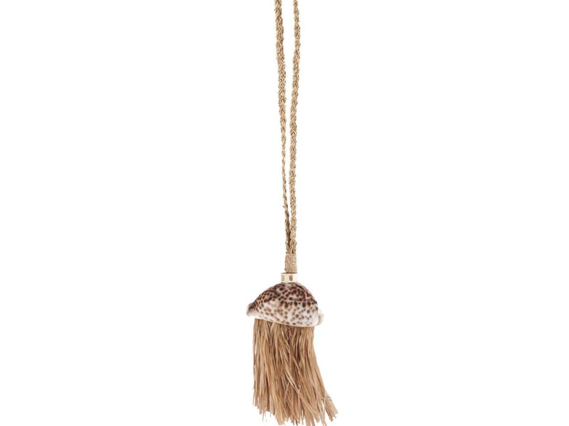 The Raffia Lupina Tassel, Natural