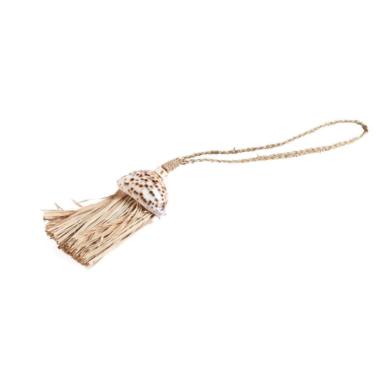 The Raffia Lupina Tassel, Natural — 6