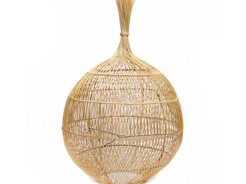 The Wonton Floor Lamp, Pendant, Natural