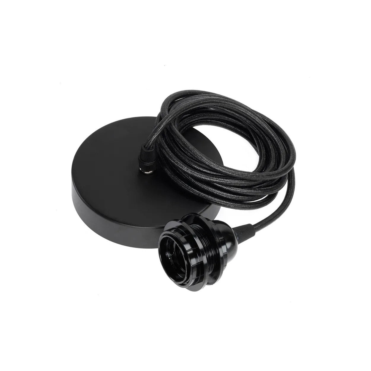 Fitting Lamps Ceiling, Black, 1 Fitting