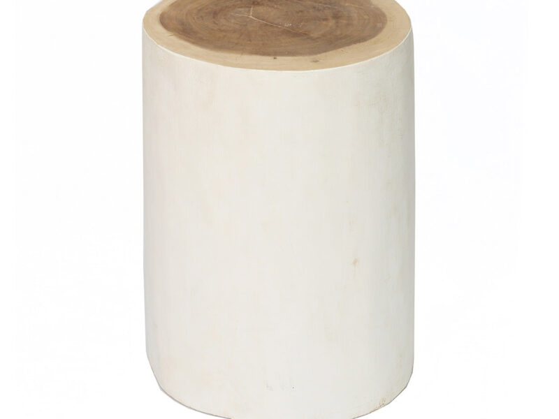 The Tribe Stool, Natural White