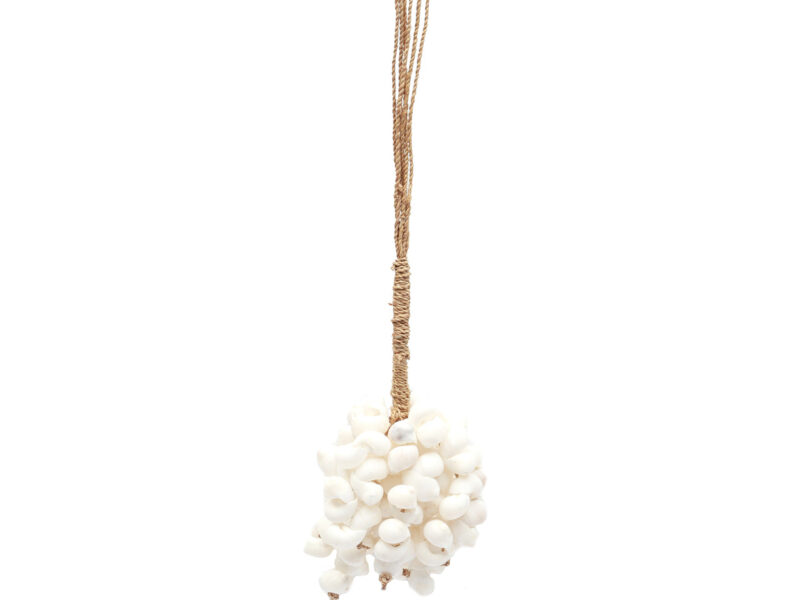 The Kai Tassel, White
